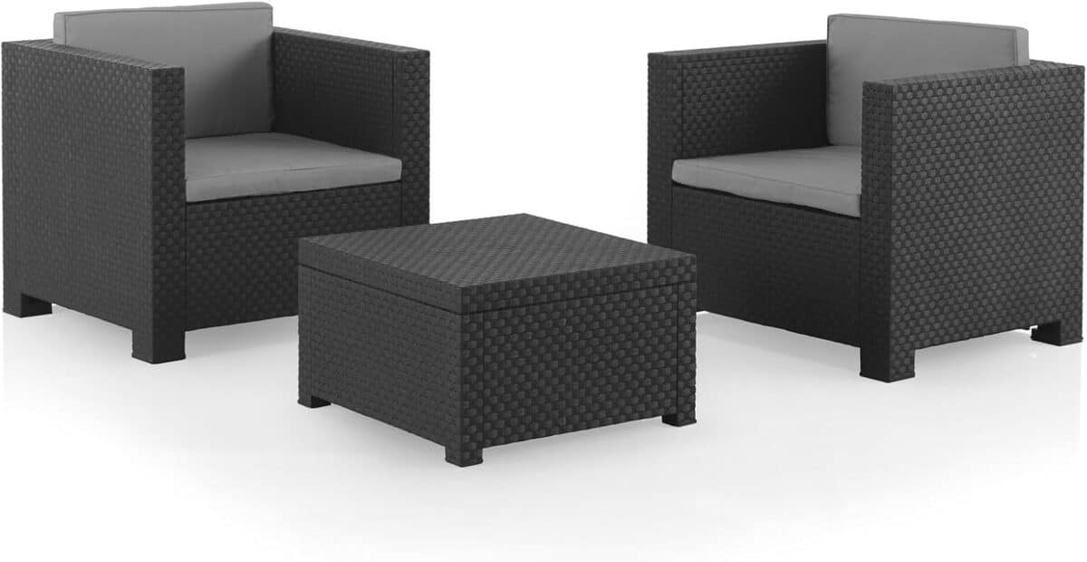 Test set Garden "Diva" tête graphite