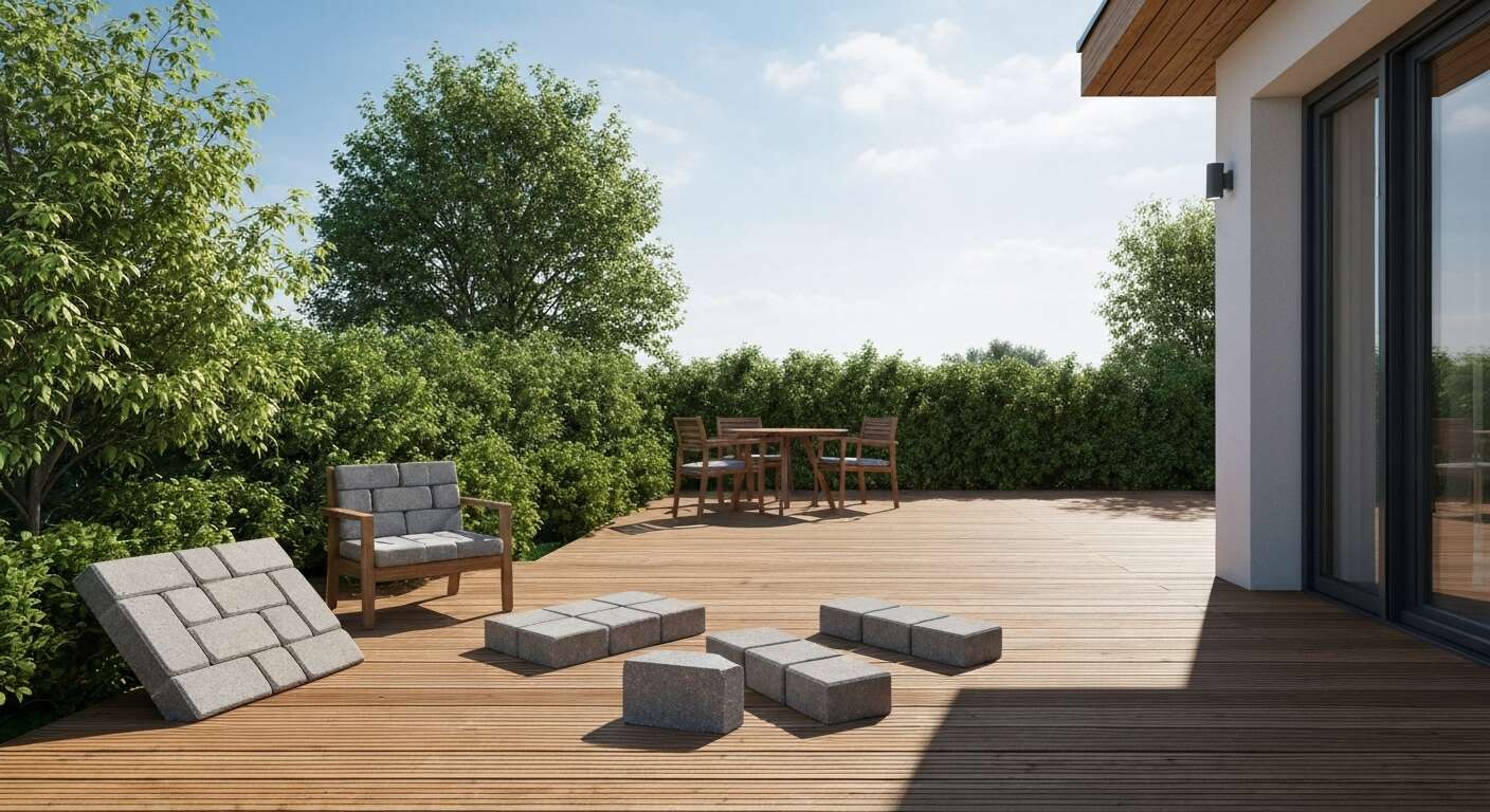 Choisir le bon type de plots pour sa terrasse