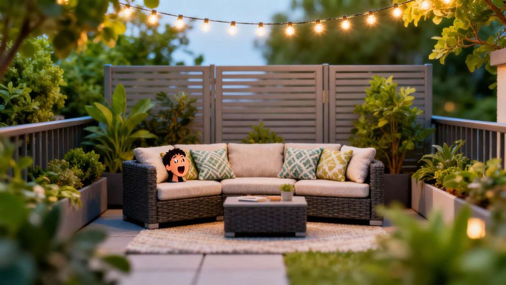 10 idées pour cacher le vis-à-vis de votre terrasse avec style