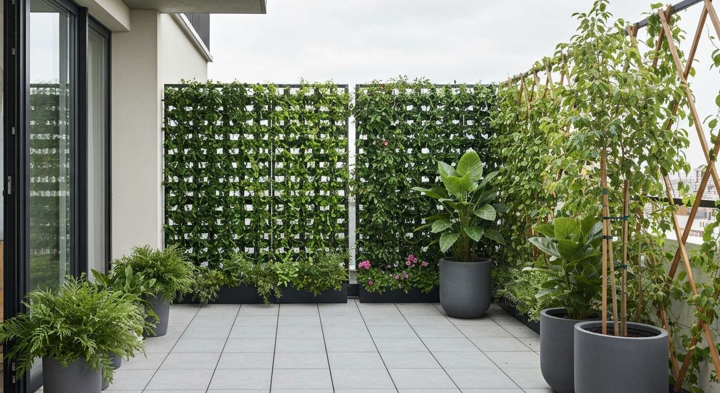 Cr&eacute;er un &eacute;cran v&eacute;g&eacute;tal pour plus d'intimit&eacute;