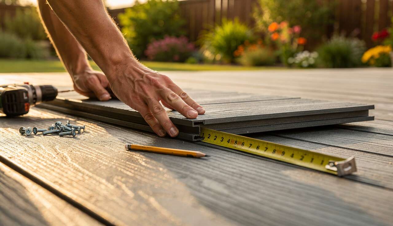 3 étapes clés pour finir une terrasse composite