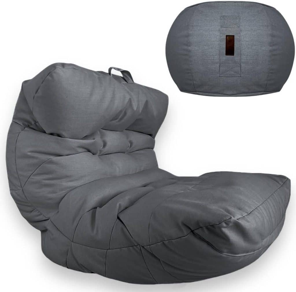 Avis : fauteuil pouf Aiire XXL, confort extérieur élégant