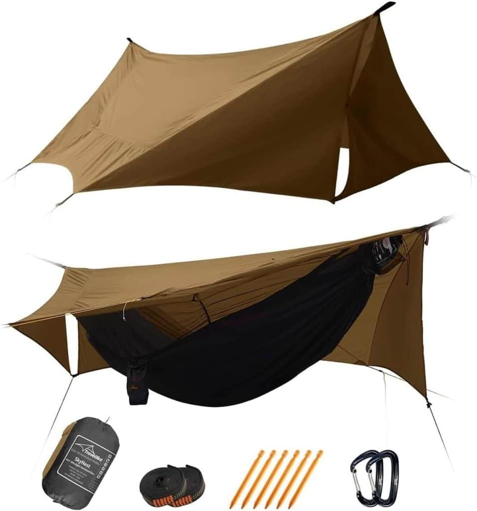 Test du Travel Bird Skynest : hamac ultra-léger 4 en 1 pour camping
