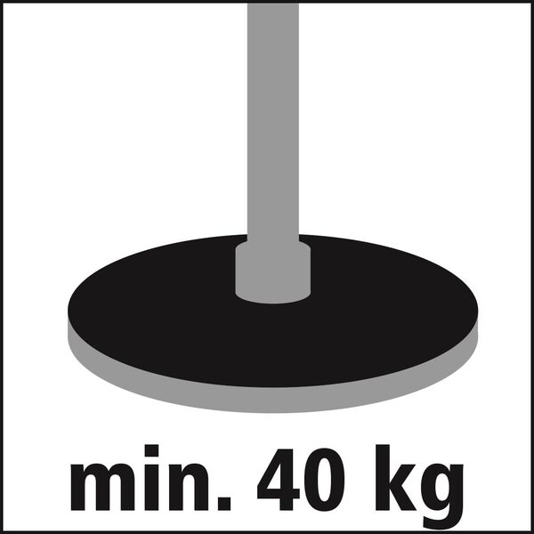 Suncomfort by Glatz Parasol Push-up Gris cassé 250 cm - Armature en Aluminium - Toile Polyester - 4,6 kg