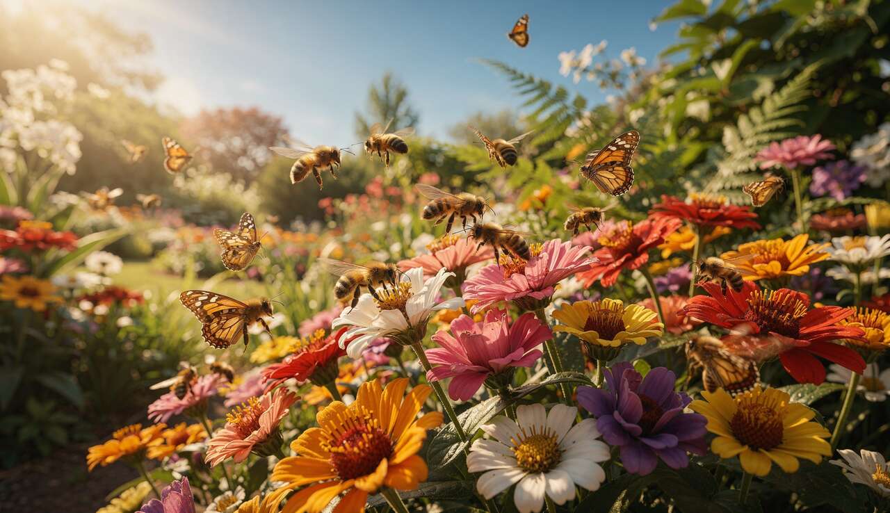 Attirer les pollinisateurs gr&acirc;ce aux plantes mellif&egrave;res