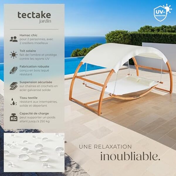 Découvrez notre analyse détaillée du hamac tectake XXL. Alliez confort et style pour sublimer votre espace extérieur.