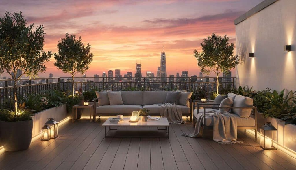 8 idées d'aménagement pour un toit-terrasse élégant