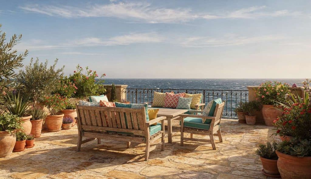 Décoration de terrasse méditerranéenne : idées et inspirations