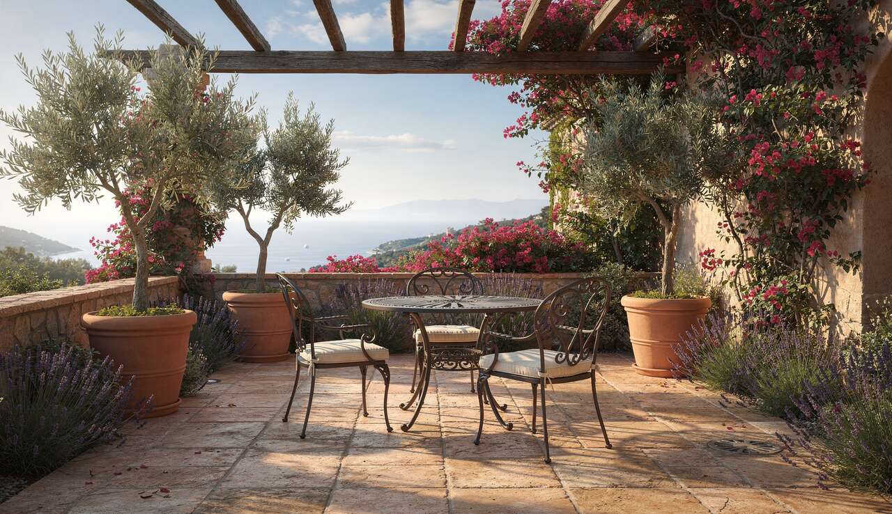 Plantes m&eacute;diterran&eacute;ennes pour un espace verdoyant