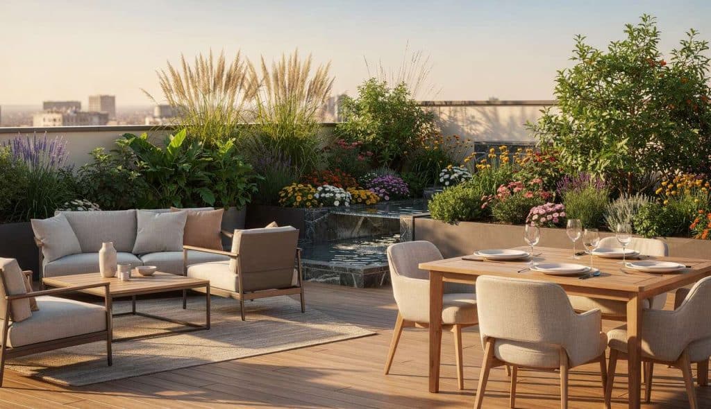 Optimiser sa terrasse : guide pour créer divers espaces