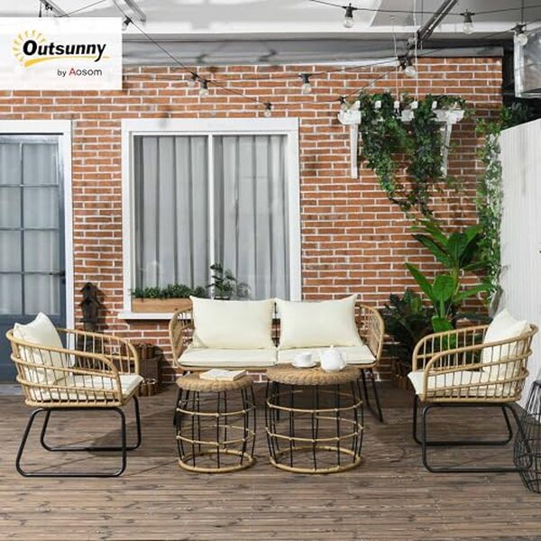Découvrez notre test du salon de jardin Outsunny 4 places en résine tressée : évaluation du confort, du design et de la qualité pour embellir votre espace extérieur.