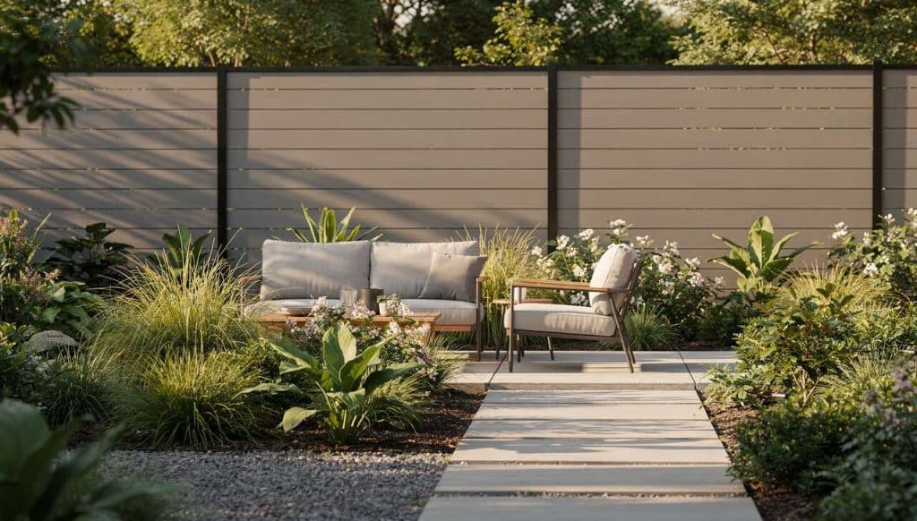 Claustra composite : aménager votre jardin élégamment