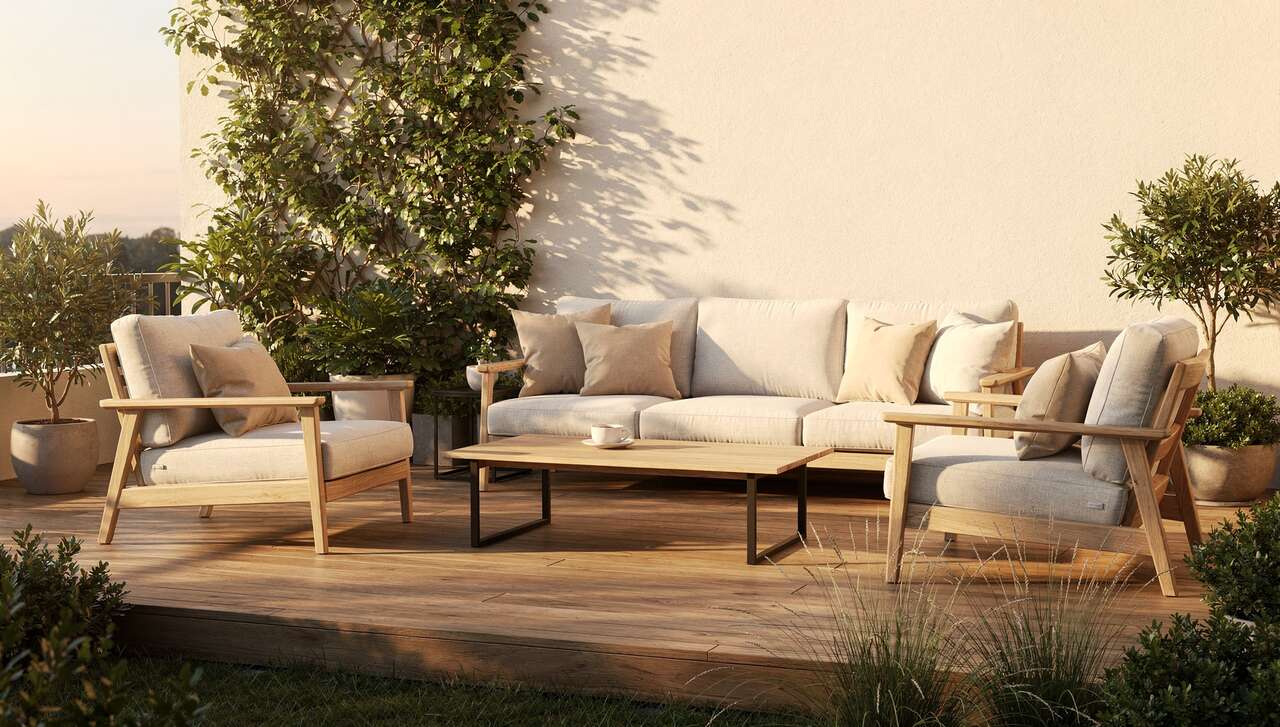 La terrasse scandinave cosy