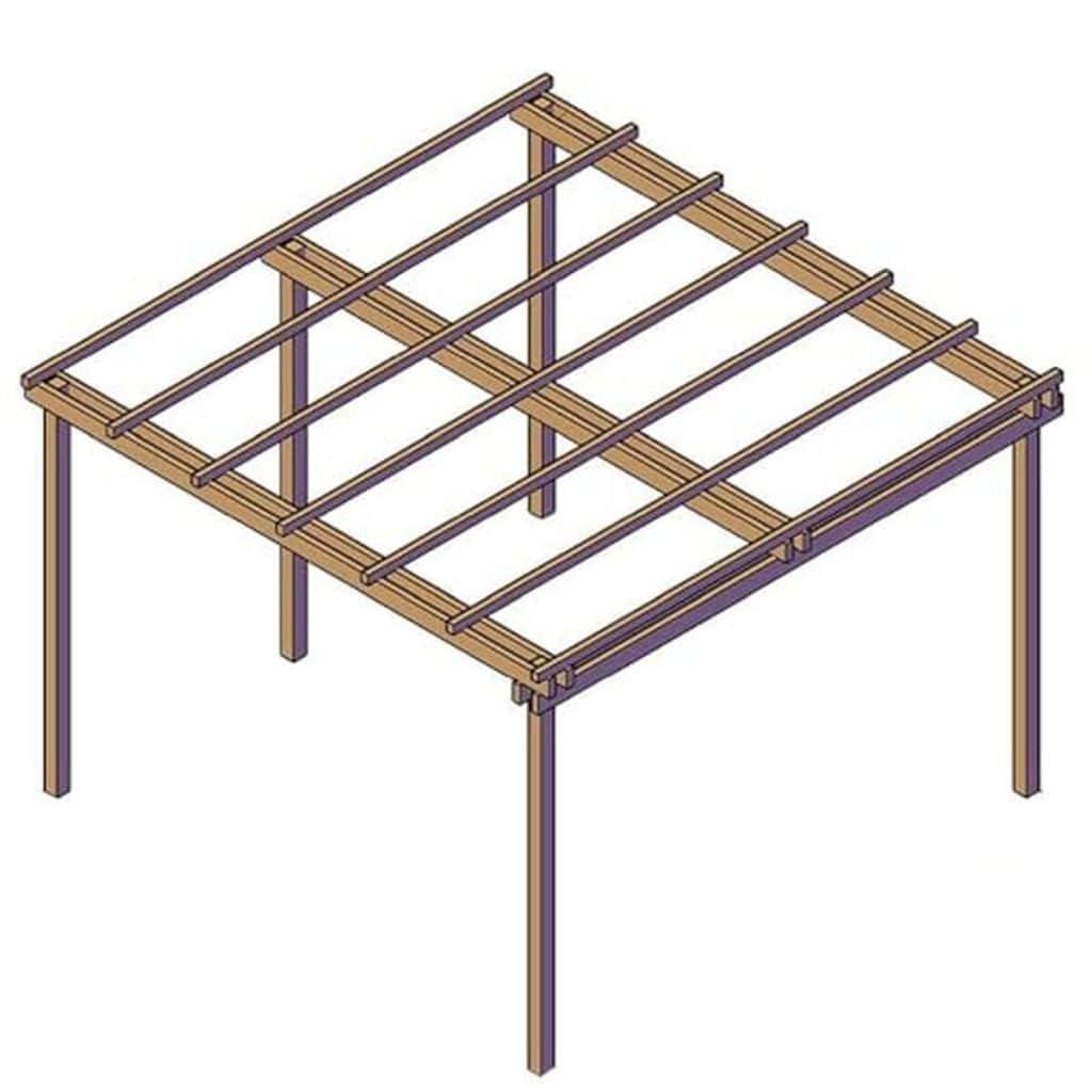 Test de la pergola de jardin 3 x 3 m en pin : installation facile