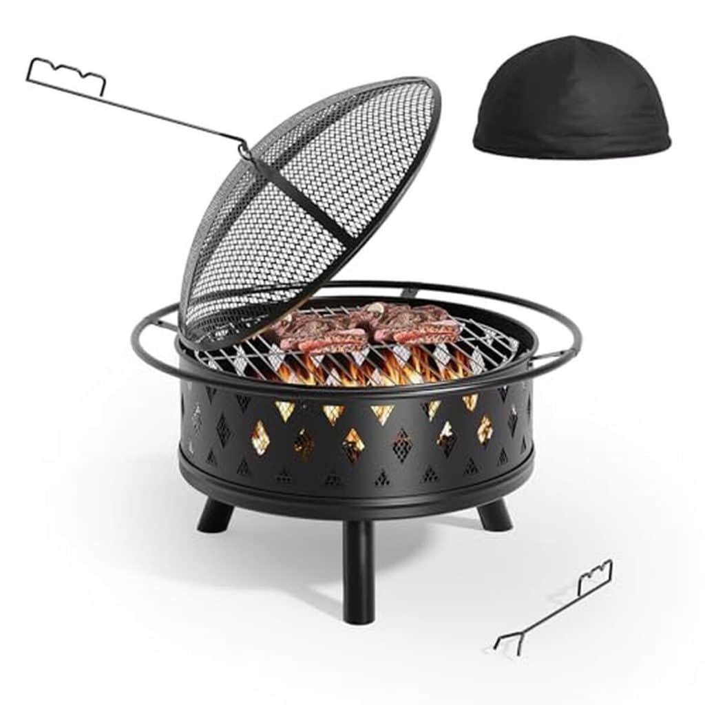 Test du brasero multifonction Xbro pour jardin