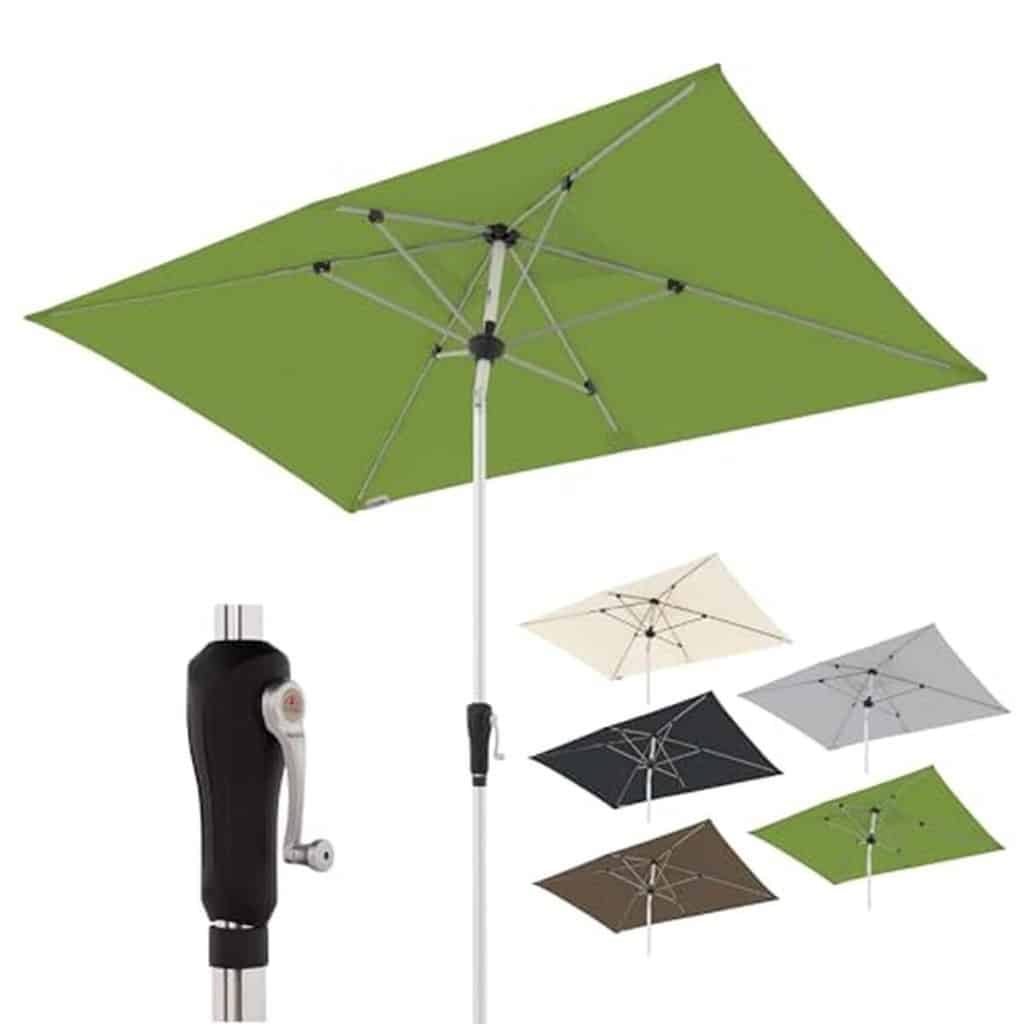Test du parasol Doppler Aluminum SL-AZ 220x140 : design moderne et protection UV