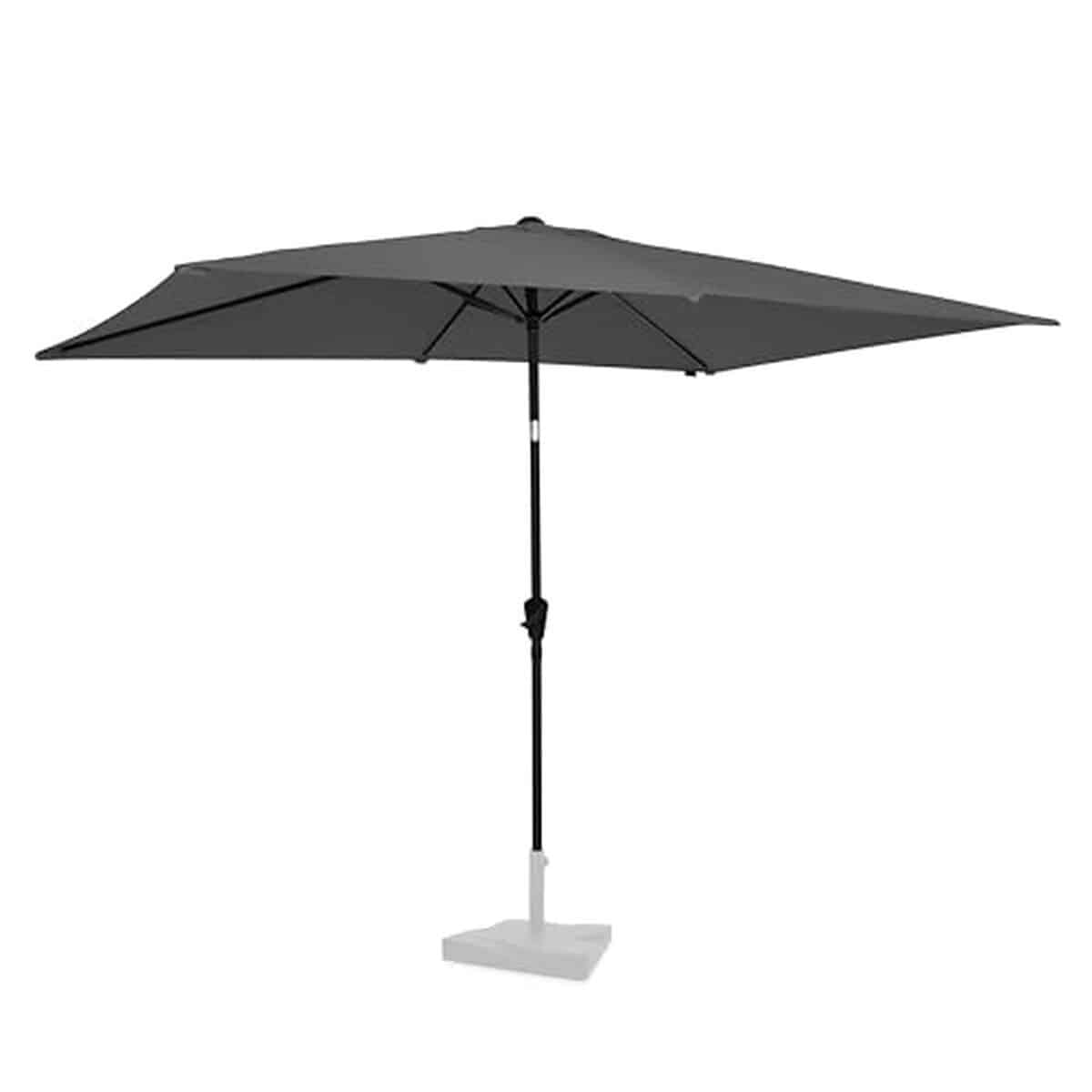 Test du parasol inclinable gris Vonroc Rapallo 200x300 cm