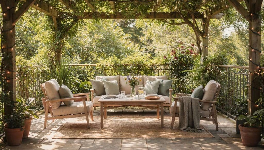 6 idées pour embellir votre terrasse ombragée