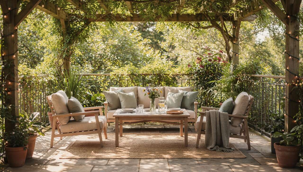 6 idées pour embellir votre terrasse ombragée