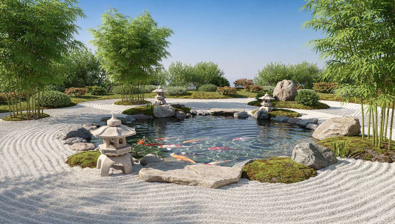 10 idées déco pour un jardin zen extérieur