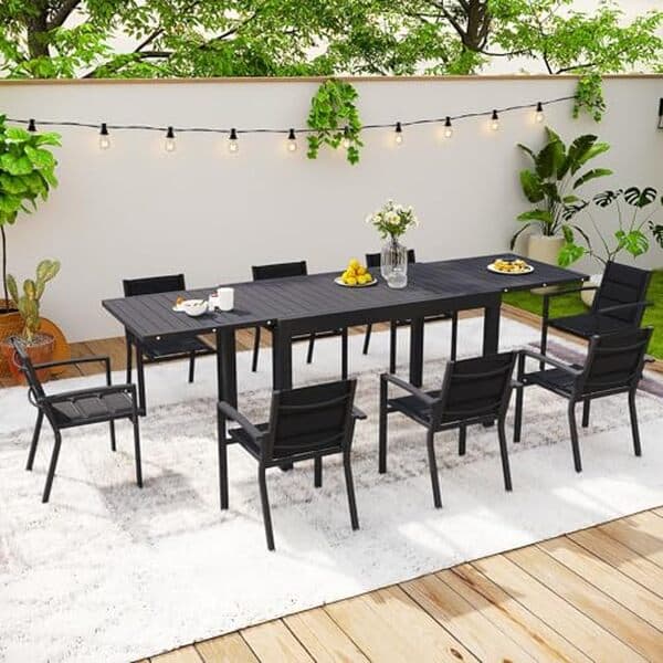 Découvrez notre test détaillé du salon de jardin extensible Devoko 8+1 en aluminium : qualité, design, prix et performances analysés pour vous. 