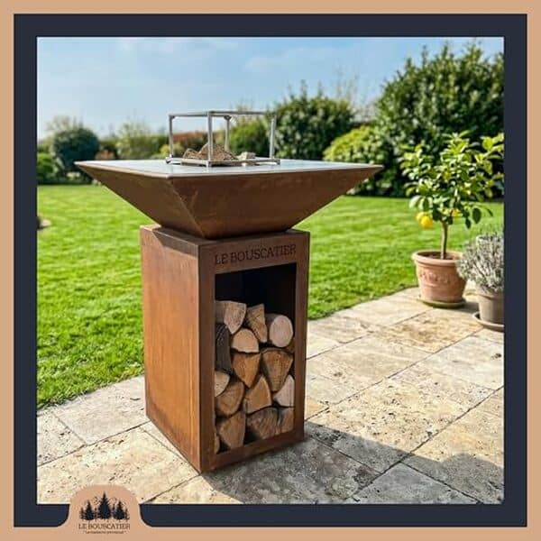Découvrez notre test complet du brasero plancha Lou Provençau en acier corten : design, performances et praticité pour vos repas en extérieur. 