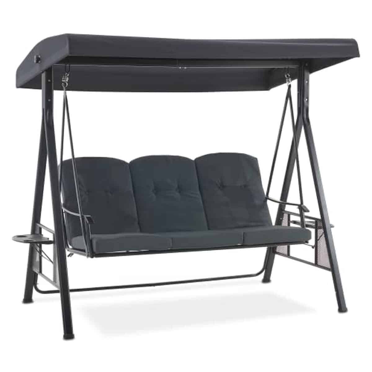 Test balancelle extérieure 3 places M MCombo 4092 : confort et résistance