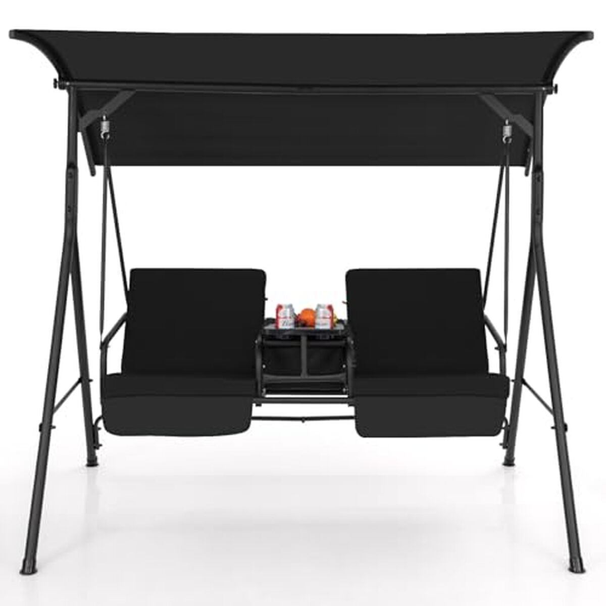 Test de la balancelle de jardin KOMFOTTEU avec auvent réglable