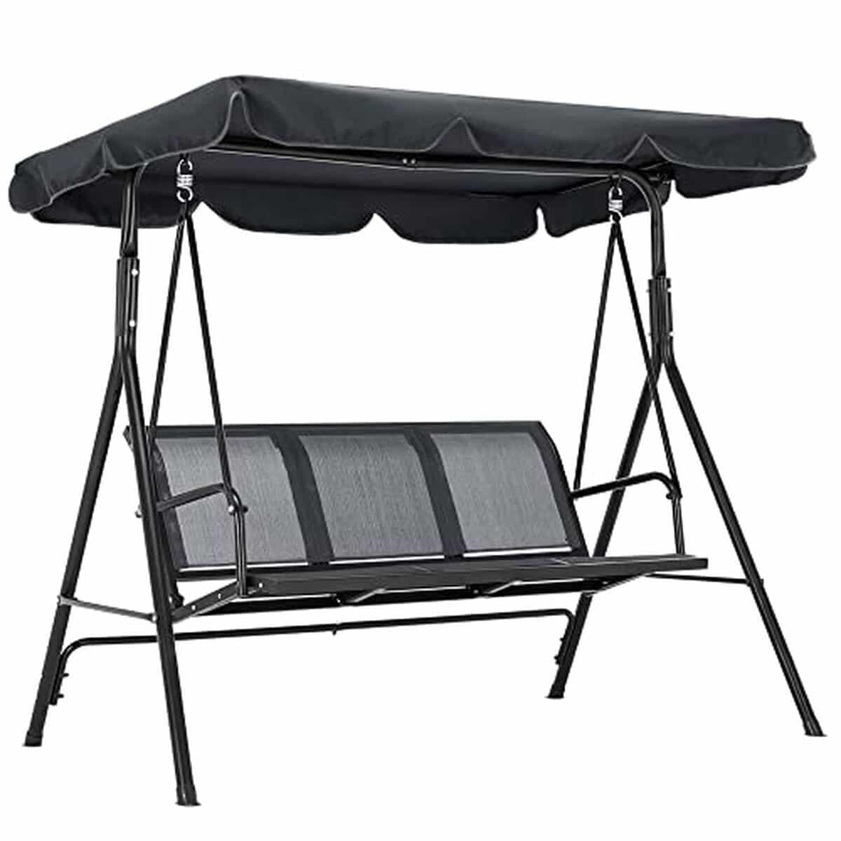 Test de la balançoire hollywoodienne 3 places MCombo 8007EY