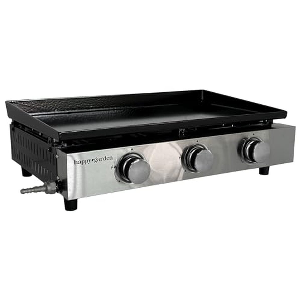 Test de la plancha gaz happy garden mérida : 3 brûleurs puissants en action