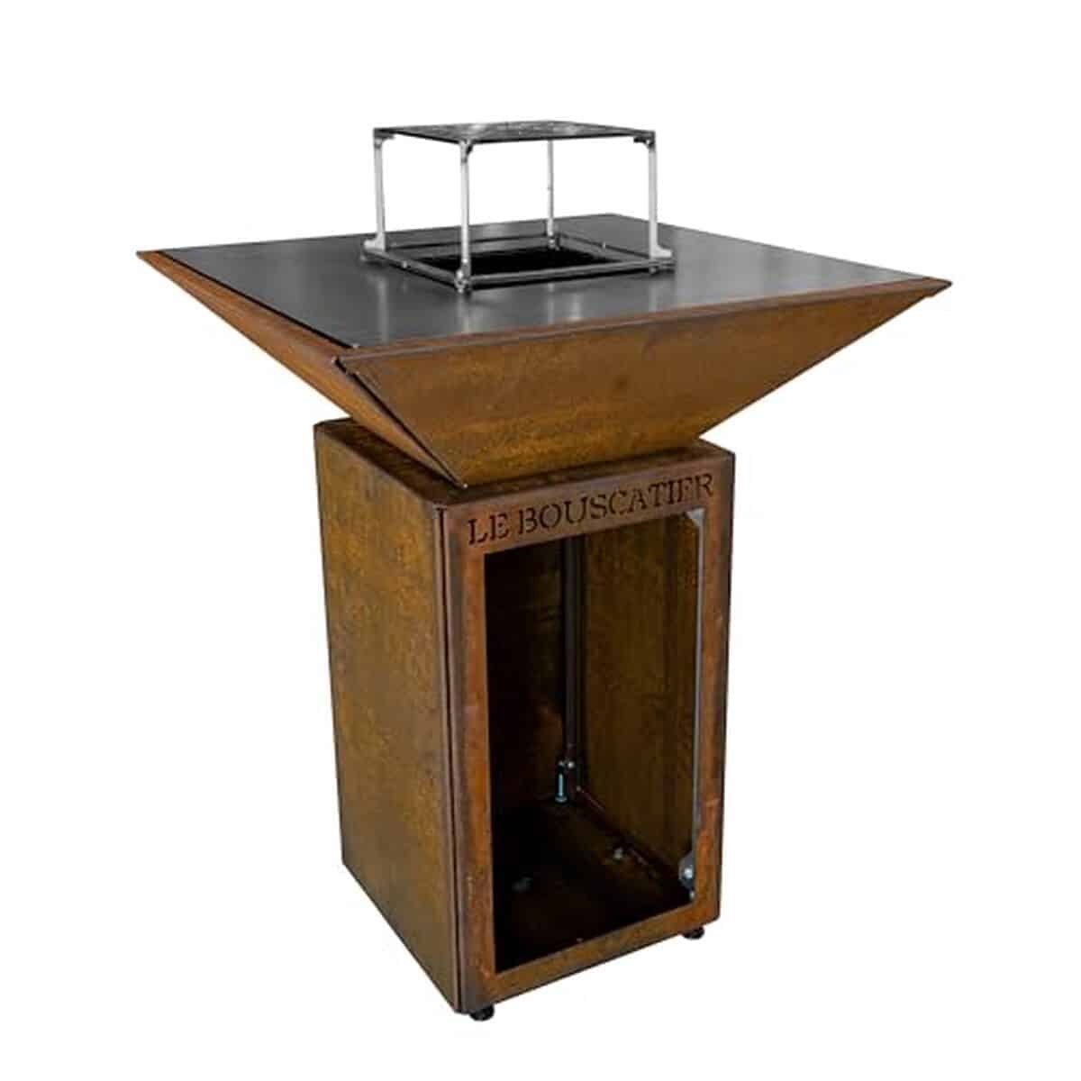 Test du brasero plancha Lou Provençau en acier corten : design et praticité