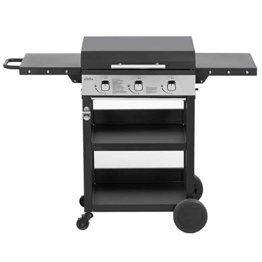 Test : plancha BIGHORN gaz 3 brûleurs 7, 2 kW