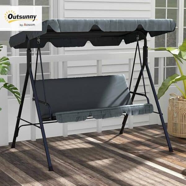 Découvrez notre test complet de la balancelle Outsunny 3 places : confort, qualité et style pour transformer votre espace extérieur. Avis détaillé et conseils d'achat. 