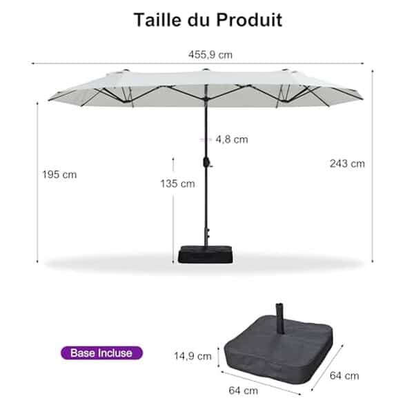 Découvrez notre test détaillé du parasol Purple Leaf : design élégant, protection UV optimale et durabilité pour votre jardin et terrasse. 