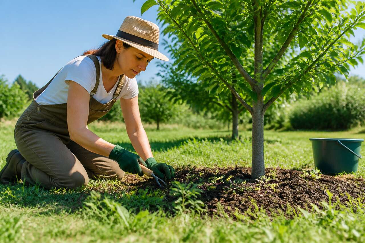 Pourquoi désherber autour des arbres feuillus Pourquoi désherber autour des arbres feuillus