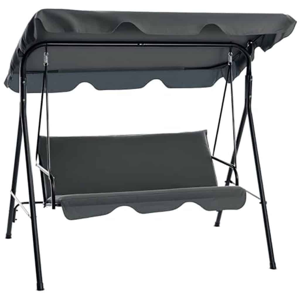Test de la balancelle Outsunny 3 places : confort et style pour votre jardin
