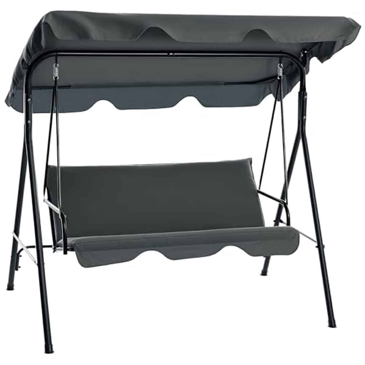 Test de la balancelle Outsunny 3 places : confort et style pour votre jardin