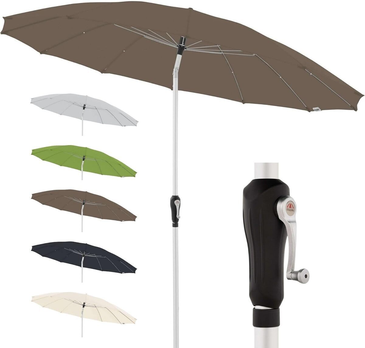 Test du parasol Doppler Aluminum Asia Look SL-AZ 250 : notre avis complet
