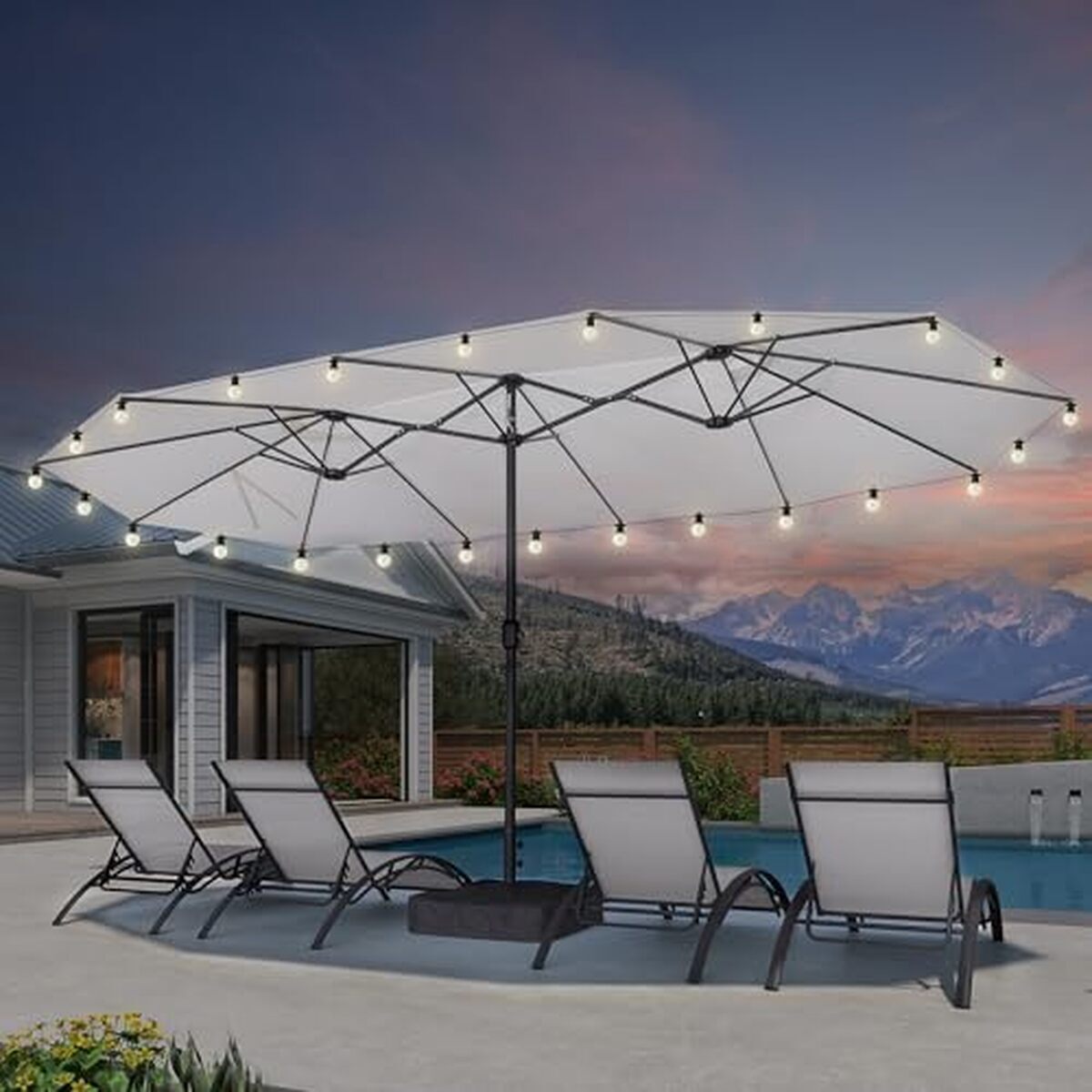 Test du parasol Purple Leaf : protection et élégance pour votre jardin