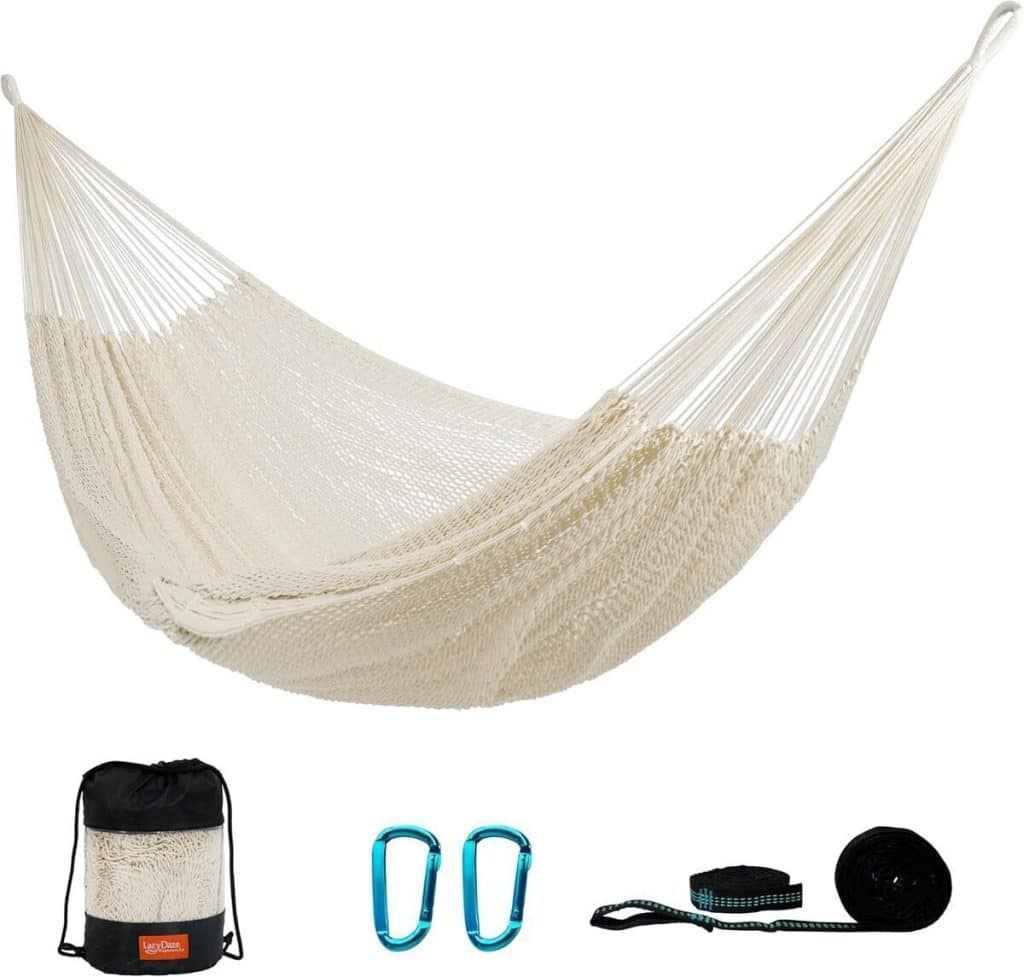 Test : hamac tissé LazyDaze avec support