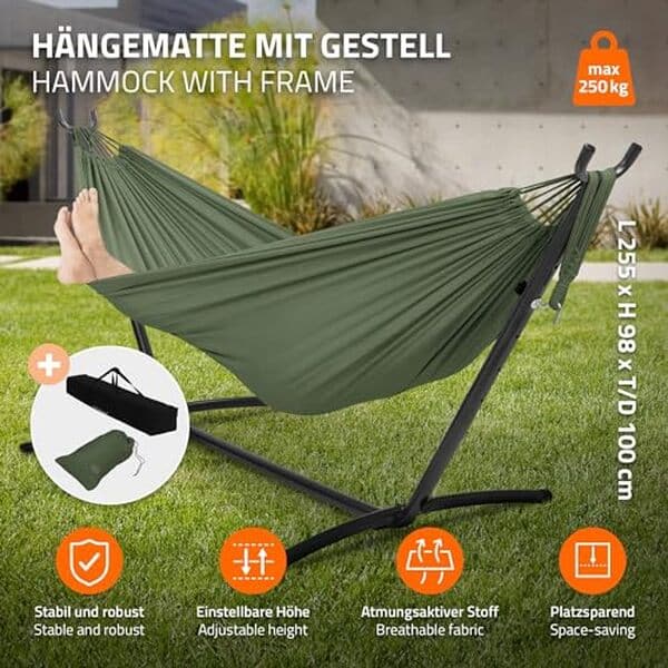 Découvrez notre test détaillé du hamac double ML-Design avec support réglable : confort, qualité et praticité pour vos moments de détente en extérieur. 