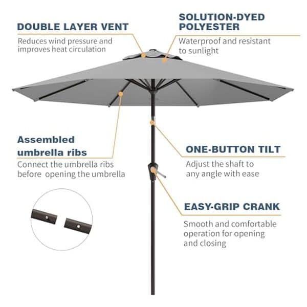 Découvrez notre test détaillé du parasol Tobeos 3 m : protection solaire UV, résistance à l'eau et durabilité pour votre terrasse et jardin. 