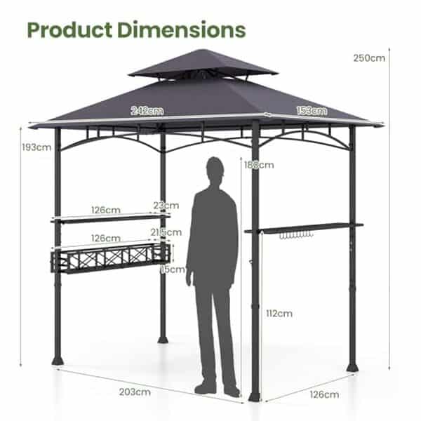 Découvrez notre test détaillé de la tonnelle pliante Homasis pour jardin et barbecue : caractéristiques, avantages et inconvénients pour bien choisir votre auvent pliable. 
