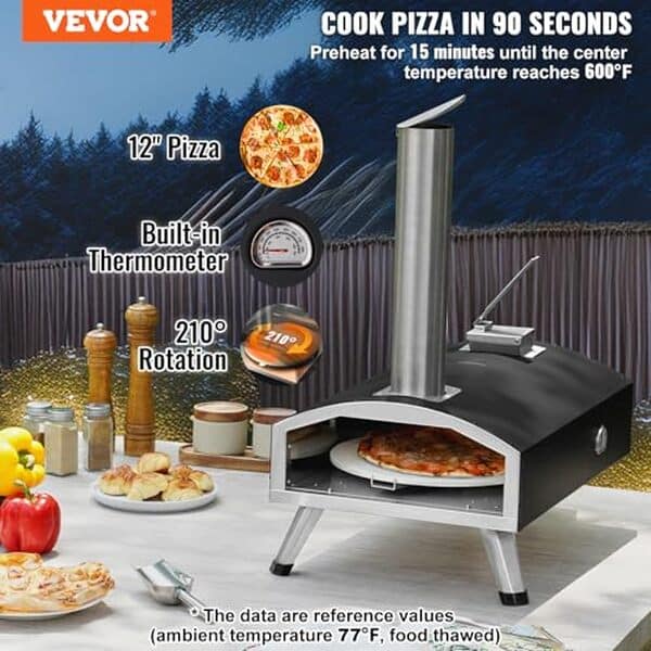 Découvrez notre test complet du four à pizza VEVOR 12 pouces tri-combustible : performances, avantages et inconvénients pour choisir le meilleur four à pizza extérieur. 