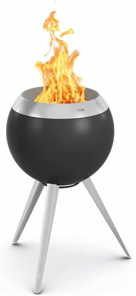 Test du brasero sans fumée höfats Moon 45 : puissance et design innovant