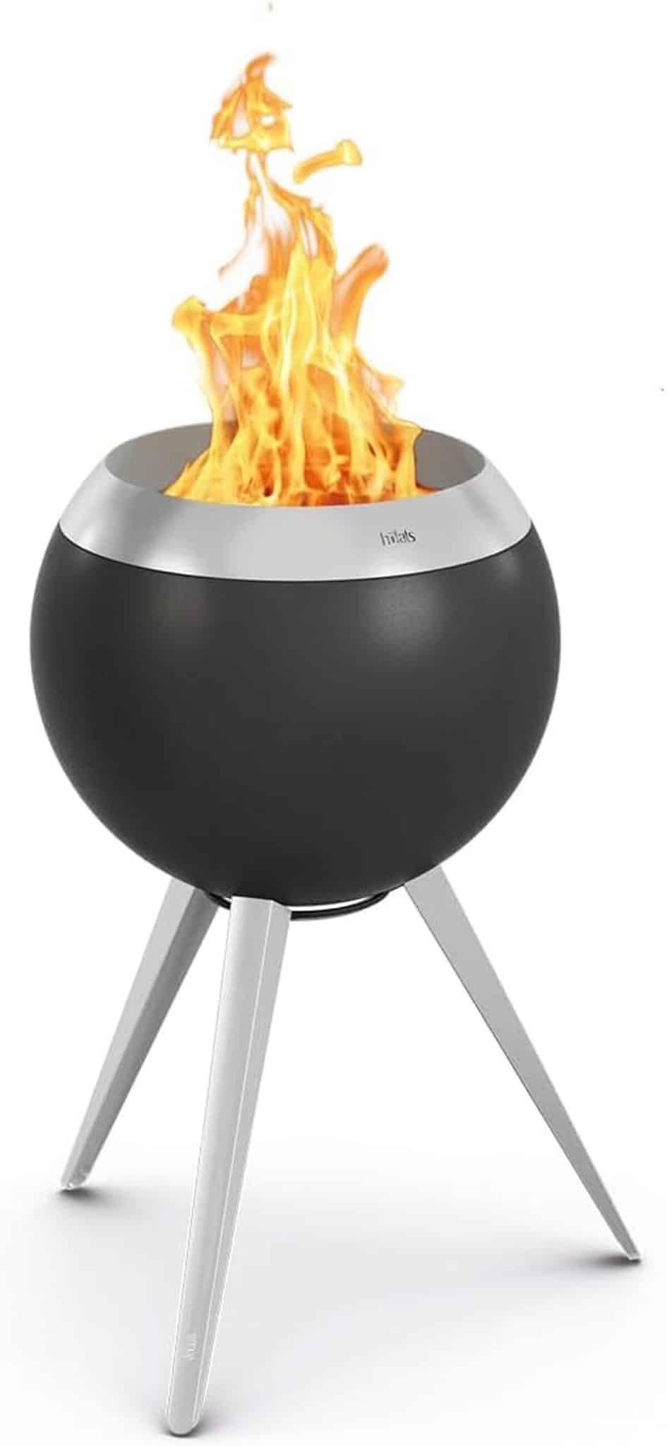 Test du brasero sans fumée höfats Moon 45 : puissance et design innovant
