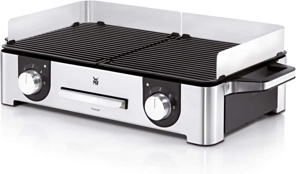 Test du grill électrique WMF : puissance 2400W et surface XL