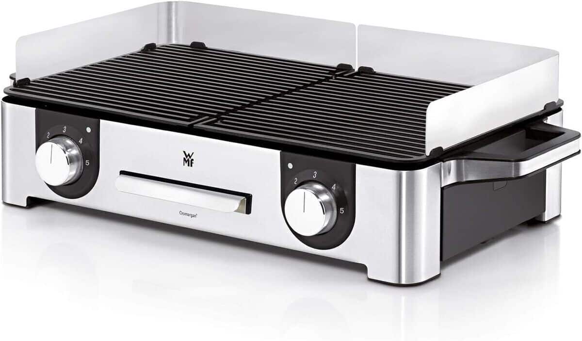 Test du grill électrique WMF : puissance 2400W et surface XL