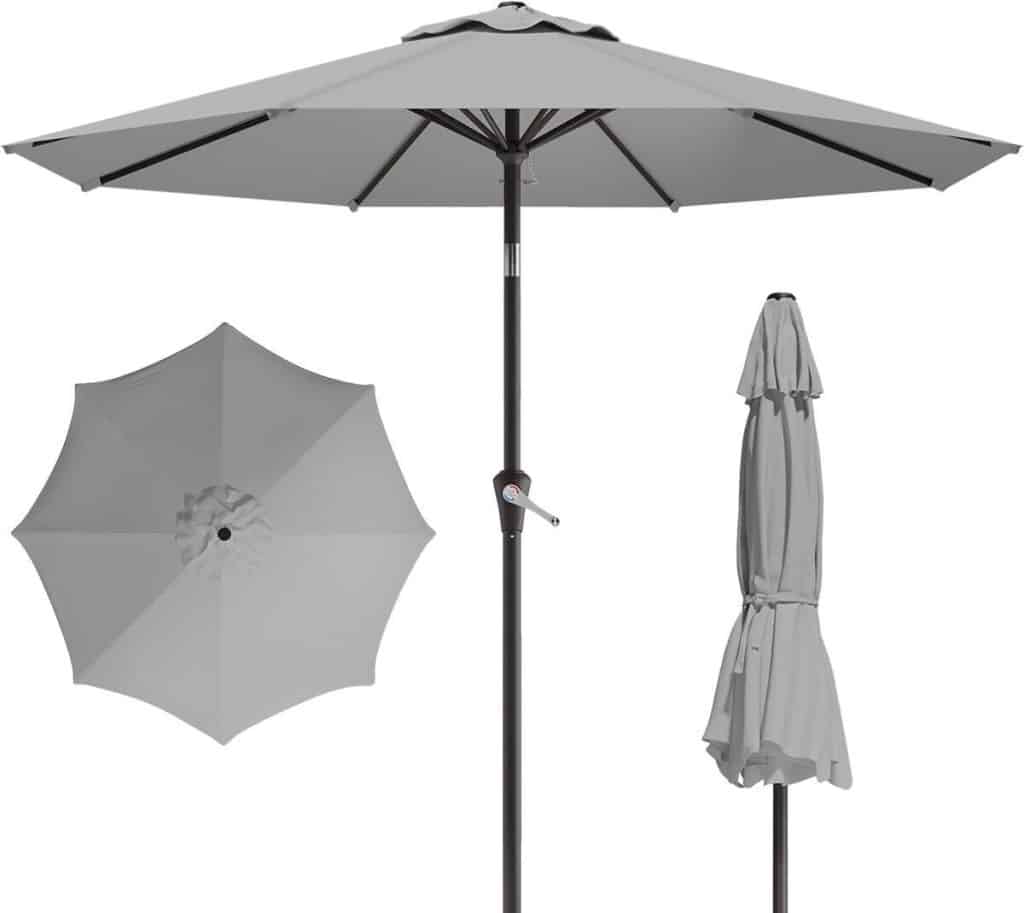 Test du parasol Tobeos 3 m : protection UV et imperméable