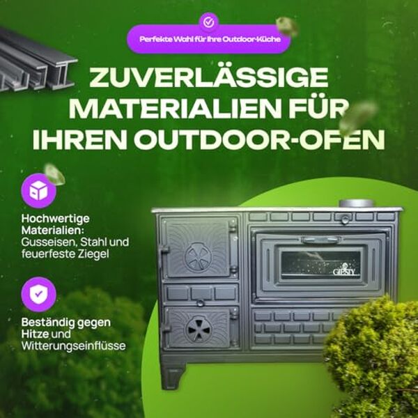 Découvrez notre test complet de la cuisinière d'extérieur Giesty avec plaque en fonte : performances, avantages et avis d'expert pour bien choisir votre équipement de jardin.